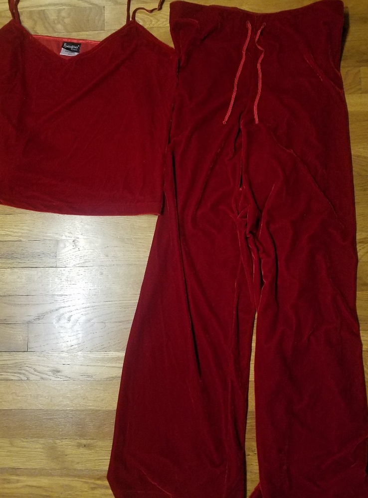 Red Velvet Pajamas